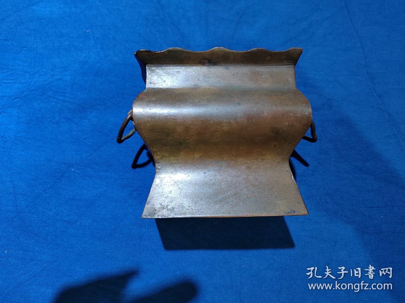 铜制老熏炉，插香熏炉