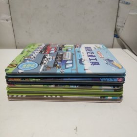 揭秘翻翻书系列 揭秘身体 3-6岁儿童启蒙认知趣味百科全书幼儿早教亲子互动科普动漫绘本精装玩具书 5册合售