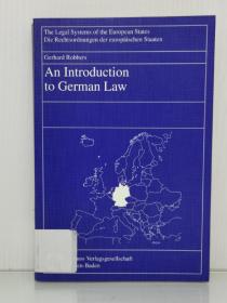 《德国法律导论》    An Introduction to German Law by Gerhard Robbers（法律）英文原版书