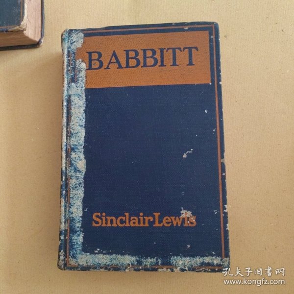 （颜惠庆旧藏）Babbitt（Sinclair Lewis作品，钤印“颜退省堂”应为民国著名政治家、外交大使颜惠庆藏书，并有少量英文批注，1961年原购书小票）
