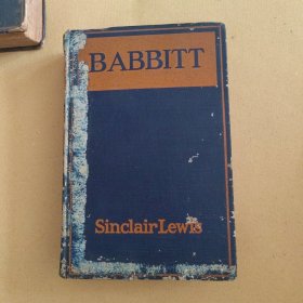 （颜惠庆旧藏）Babbitt（Sinclair Lewis作品，钤印“颜退省堂”应为民国著名政治家、外交大使颜惠庆藏书，并有少量英文批注，1961年原购书小票）
