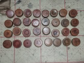 罕见漂亮的清代手工雕刻老象棋袖珍小象棋，精致典雅全套完好