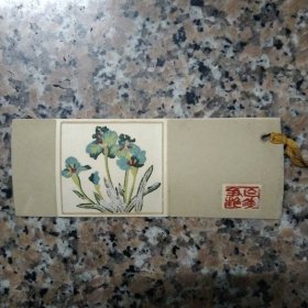 立体花卉图书签