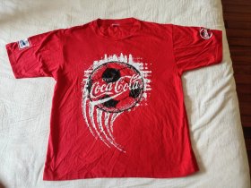 1998法国世界杯 可口可乐纪念衫 全新