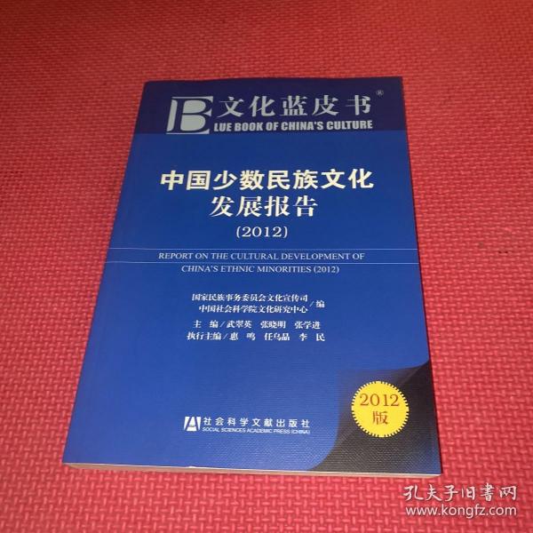 文化蓝皮书：中国少数民族文化发展报告（2012）