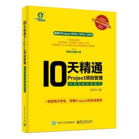 10天精通Project项目管理：从菜鸟到实战高手