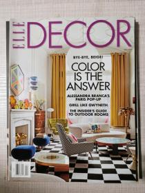 【多期可选】ELLE DECOR 2017-2020年室内家居设计杂志英文版 单本价