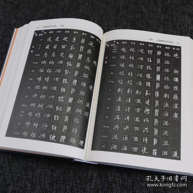 中国硬笔书法字典（修订版）