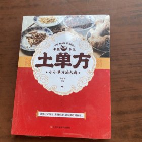 土单方   中医书籍养生偏方大全民间老偏方美容养颜常见病防治 未拆封