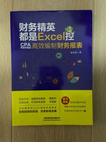 财务精英都是Excel控：CPA手把手教你高效编制财务报表