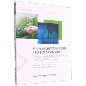 中小企业融资的高级原则评估框架与国际实践/数字普惠金融译丛