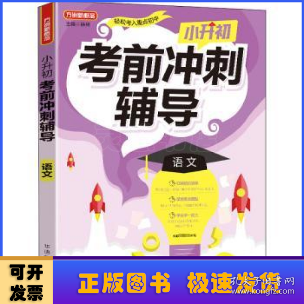 小升初考前冲刺辅导·语文 2021年修订版 小考专用 重点难点考点专项辅导，临考复习好帮手