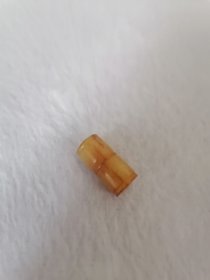 旧藏和田玉管珠 尺寸2.25x1.1