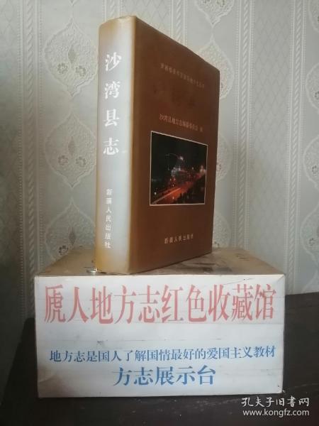 新疆维吾尔自治区地方志丛书----安集海大峡谷---《沙湾县志》----虒人荣誉珍藏