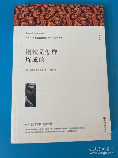 钢铁是怎样炼成的八年级下册初中生原著全译本完整版青少年中学生课外阅读小说文学世界名著