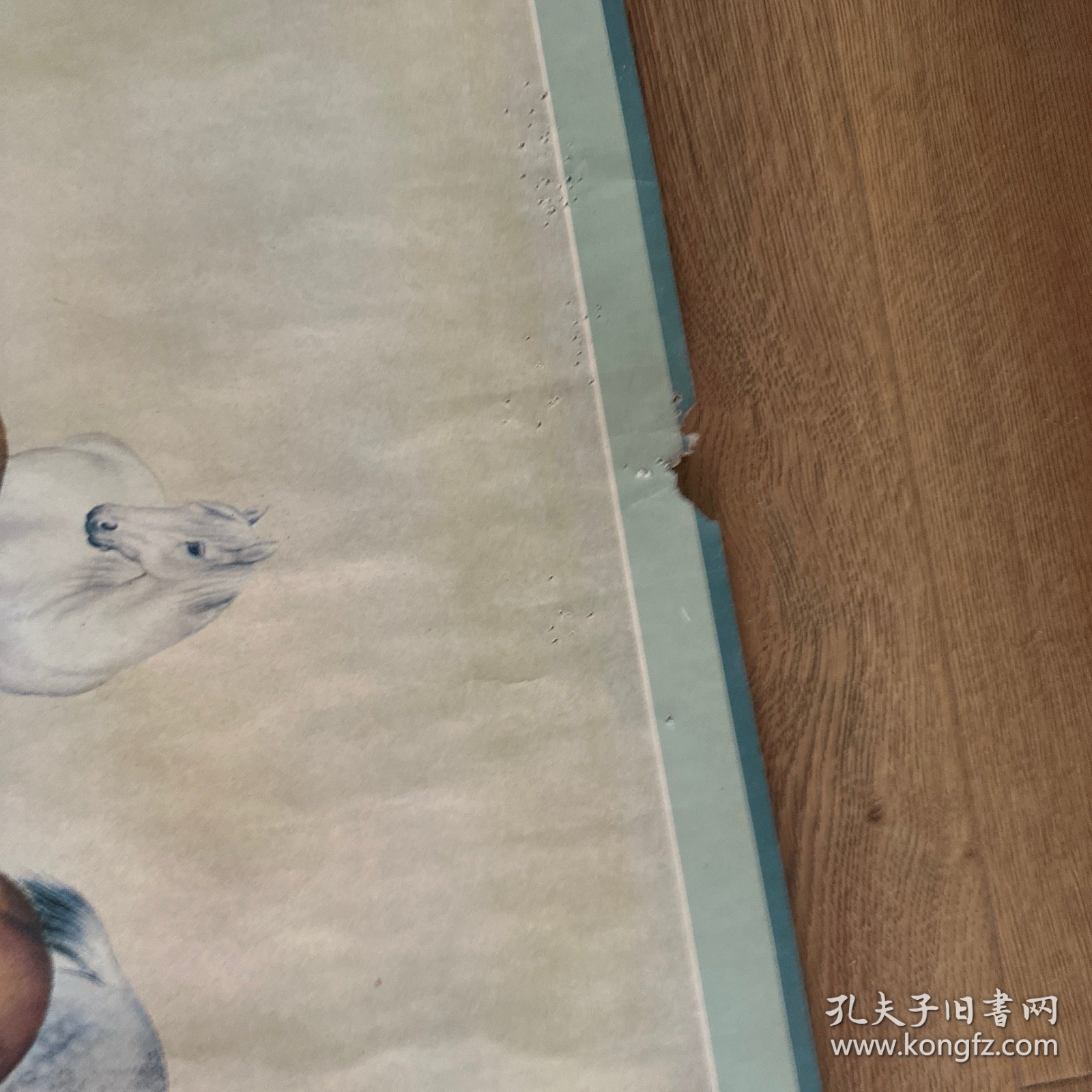 骏马图 140x50cm 马晋 （印刷品）