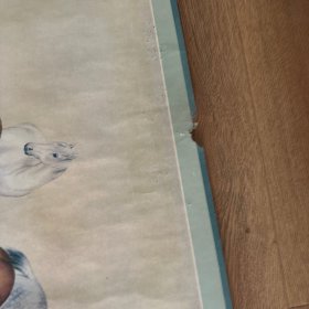 骏马图 140x50cm 马晋 （印刷品）