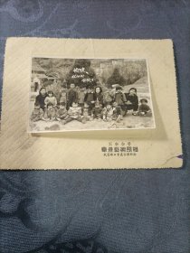 老照片 童年时光1956年