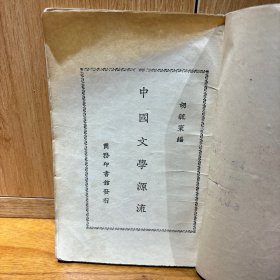 中国文学源流