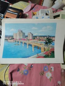 广西风光8开厚纸大画片（13张）