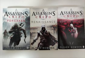 英文原版 刺客信条英文小说3本合售 
Assassin's creed 系列 因为整套条码印在最后一侧，此3本未印刷