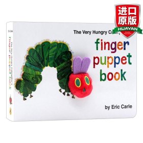 英文原版 The Very Hungry Caterpillar Finger Puppet Book  好饿的毛毛虫 手偶书  艾瑞卡尔 英文版 进口英语原版书籍