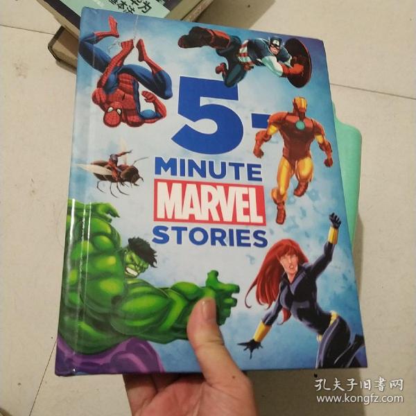 5-Minute Marvel Stories 迪士尼五分钟漫威故事书(精装) 