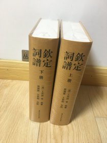 钦定词谱（上下）