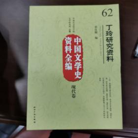 中国文学史资料全编现代卷：丁玲研究资料