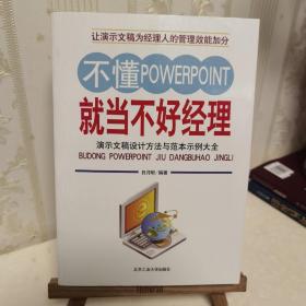 不懂POWERPOINT就当不好经理：演示文稿设计方法与范本示例大全