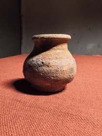 唐宋时期 邛窑 小陶罐 高6厘米（小香炉）
