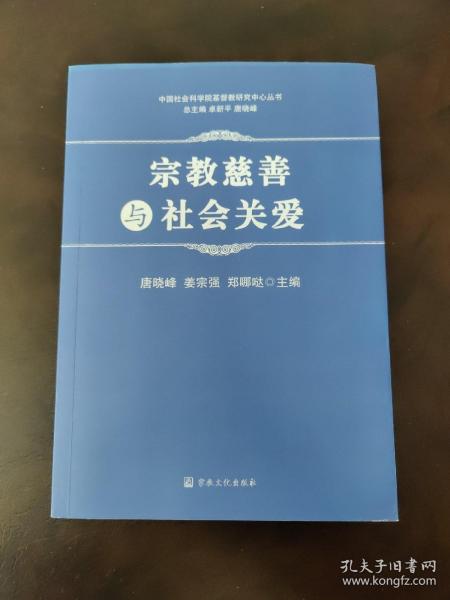 宗教慈善与社会关爱/中国社会科学院基督教研究中心丛书