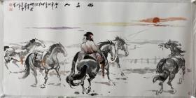 宋雪峰， 男，出生于1956年12月，画家，曾任安徽省总工会《华夏女工》杂志社艺术总监。现系安徽省美术家协会会员，中国艺术家学会理事, 任安徽省新昊诗书画院副院长。七十年代先后在安徽师范大学、安徽省艺术学校学习；八十年代进修于中央工艺美术学院艺术设计专业。