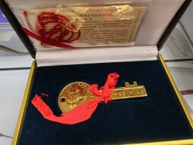 1999年世博园金钥匙纪念章
