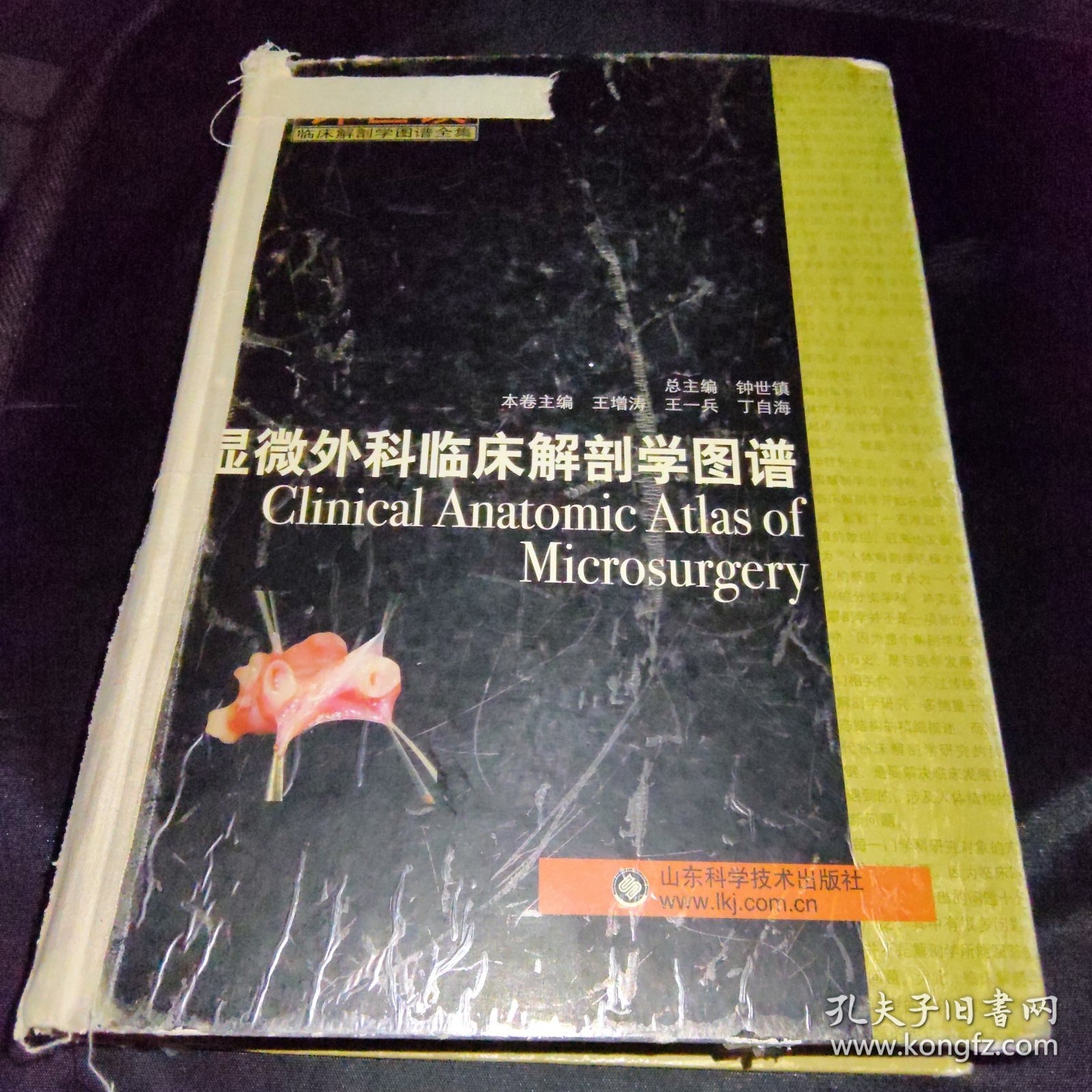 钟世镇临床解剖学图谱全集：钟世镇显微外科临床解剖学图谱 签名本：非常难得2009年第1版第1次印刷