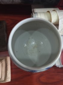 清三代康熙-青花斗16*8