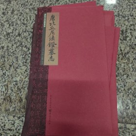 张祖翼藏拓魏碑系列：唐比丘尼法镫墓志