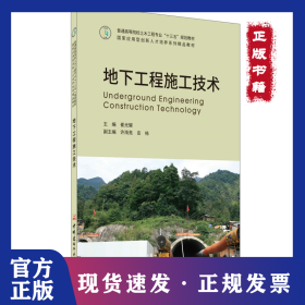 地下工程施工技术 9787516027998