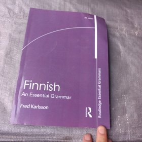Finnish: An Essential Grammar，第3版，英文原版