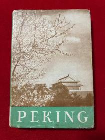 PEKING北京游览手册 （英文版 精装 1960年版） 有多幅插图