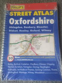 Philip's Street Atlas Oxfordshire [Spiral-bound]