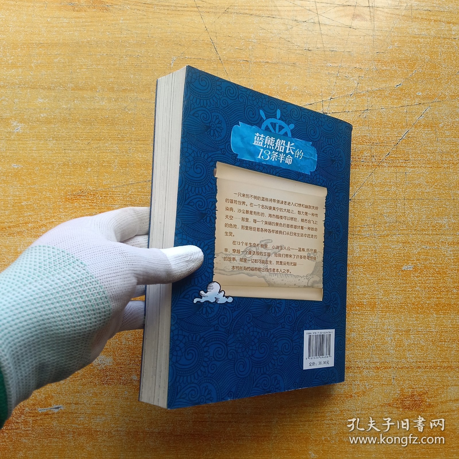 世界儿童文学新经典：蓝熊船长的13条半命【内页干净】