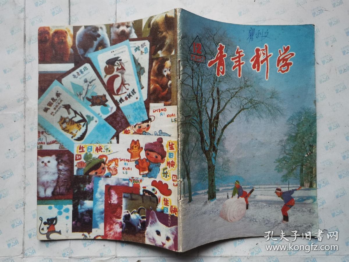 青年科学(1987年第4、12期)总第78、86期.32开~