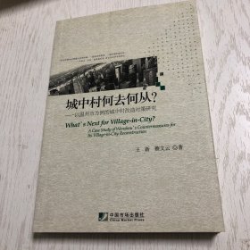 城中村何去何从？：以温州市为例的城中村改造对策研究