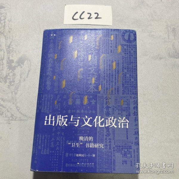 出版与文化政治—晚清的“卫生”书籍研究(论衡系列)