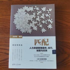 匹配：人力资源管理案例、技巧、制度与实践