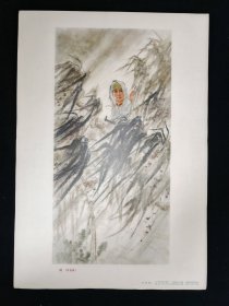 8开宣传画（有版权）-哨（1978年）