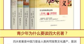 中国古典文学名著(共4册青少版无障碍阅读)(精) 9787564528058