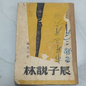 珍稀罕见 民国三十五年初版 新民报文艺丛书之五 张慧剑著《辰子说林》一册全