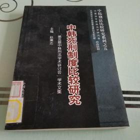 中韩经济刑法比较研究----“第四届中韩刑法学术研讨会”学术文集(中韩刑法比较研究系列之四)